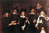 Frans Hals Wall Art - Regents of the Old Men's Alms House